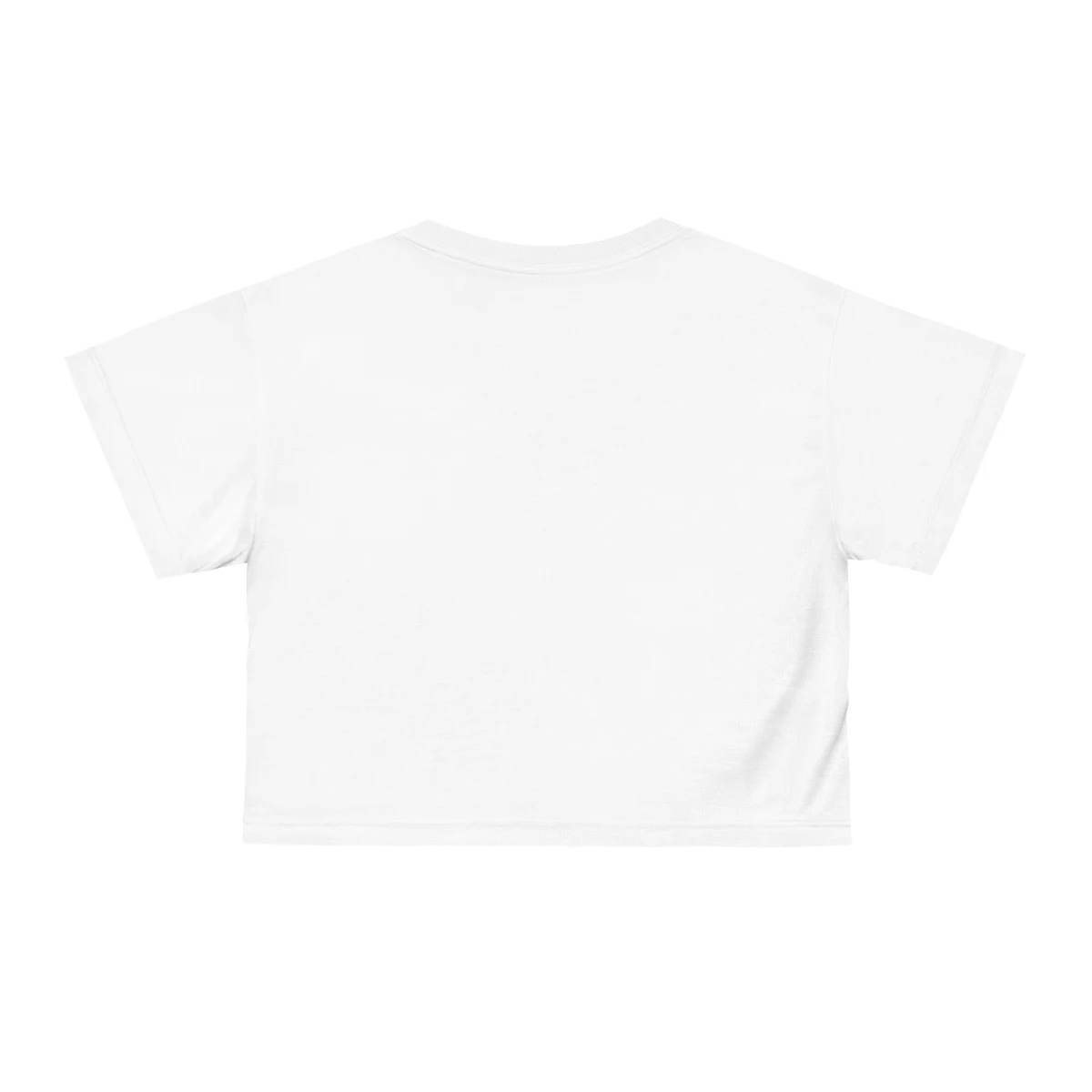 Gothic Claw Crop Tee, from behind