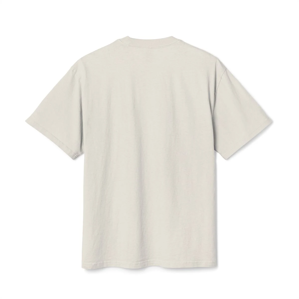 Minimal Paw Print T‑Shirt, from behind