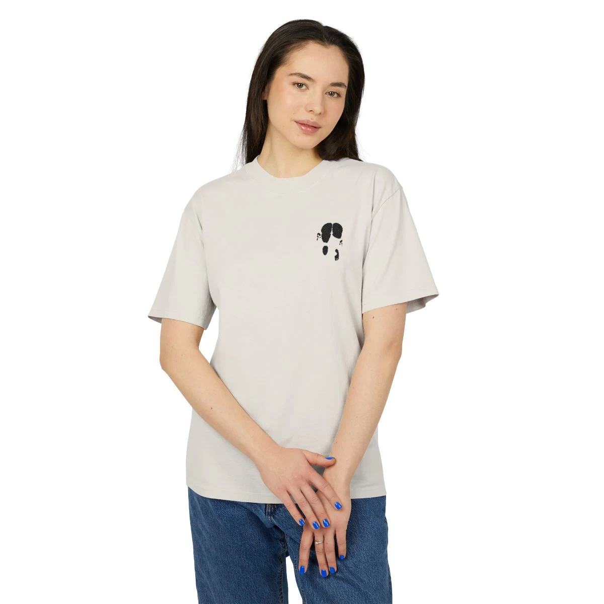 Minimal Paw Print T‑Shirt