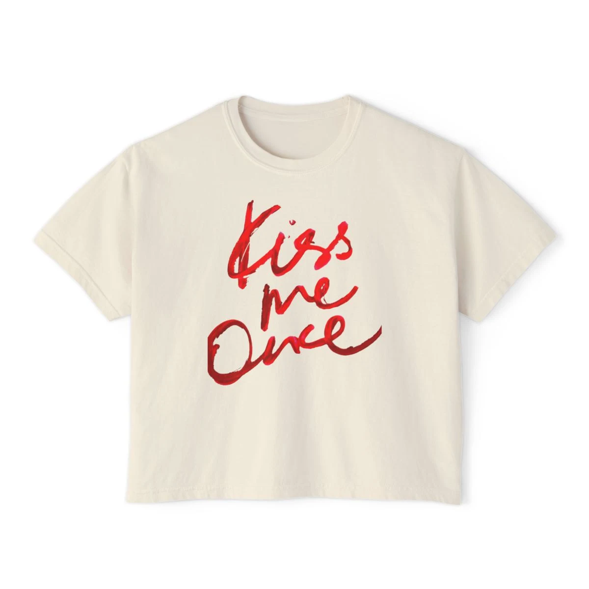 Women's Boxy Tee, from the front