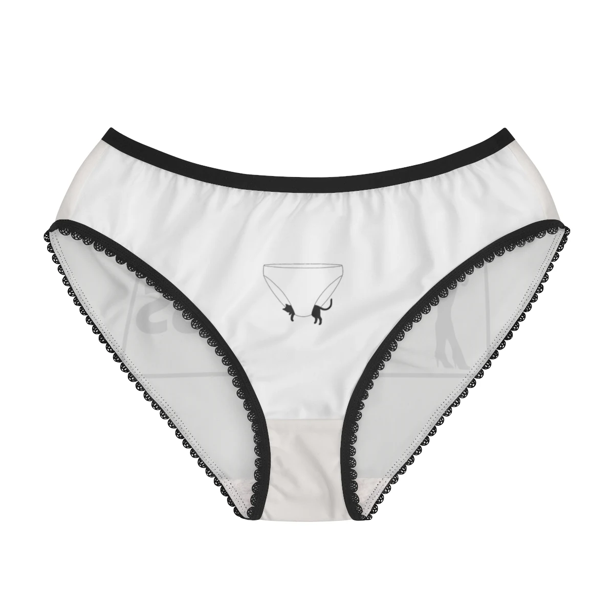 Women's Briefs (AOP), from the front